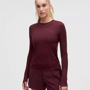 Swiftly Wool Long-Sleeve Shirt
Waist Length.